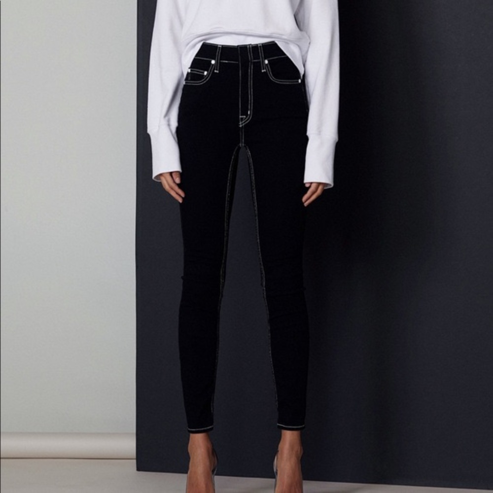 Cotton Citizen Cigarette High-waisted Skinny Jeans